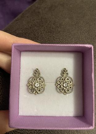 Срібні сережки срср