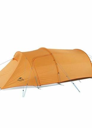 Намет двомісний з футпринтом naturehike opalus nh20zp001, 210t, помаранчевий