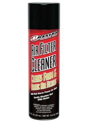 Очищувач фільтра maxima air filter cleaner (500мл), aerosol