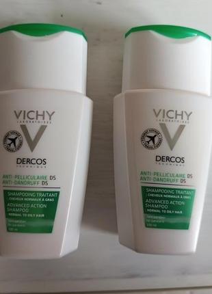 Шампунь от перхоти vichy dercos  100 мл по 2026 год