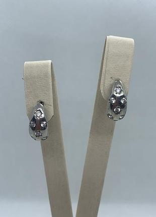 Серьги серебро 925