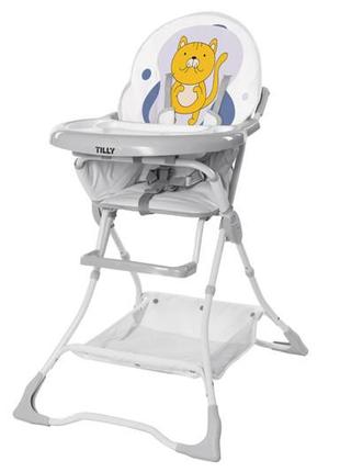 Стілець для годування tilly buddy t-633/2 lilac cat