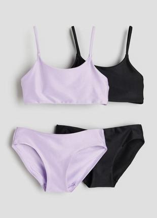 Купальник роздільний топ і плавки h&m