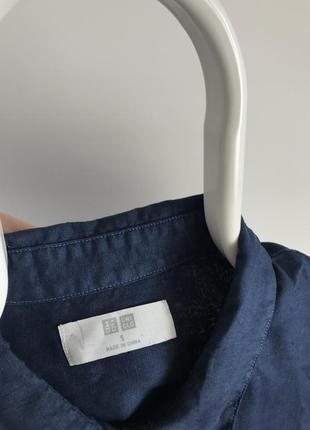 Льняная рубашка uniqlo3 фото
