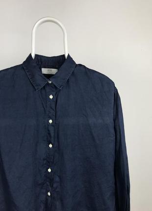 Льняная рубашка uniqlo2 фото