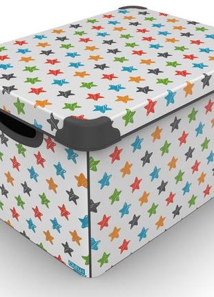 Контейнер qutu style box colored stars, 20л