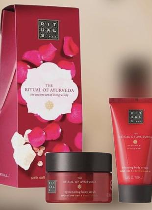 Набор подарочный the ritual of ayurveda mini rituals rituals подарунковий набір ayurveda ritual of ayurveda rebalancing treat