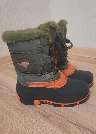 Сапоги зимние для парня 33р kangaroos
