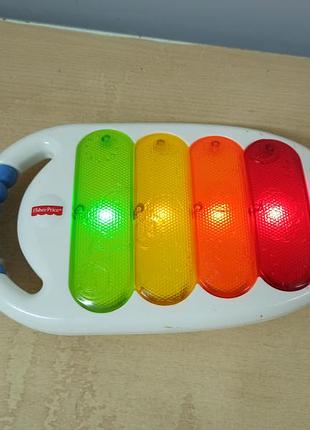 Музыкальная развивающая игрушка ксилофон fisher price