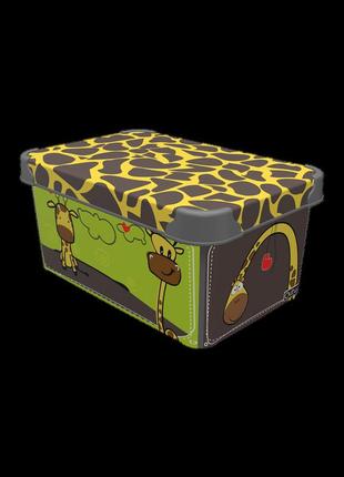 Контейнер qutu style box giraffe, 5 л