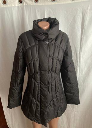 Пуховик женский зимний удлиненный на перьевой подкладке fuchs schmitt daune