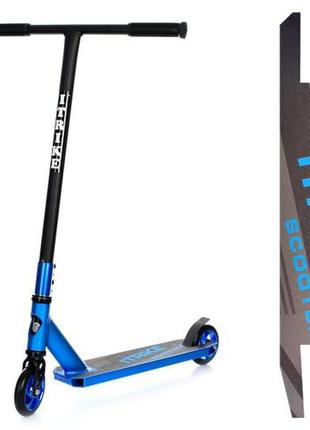 Самокат трюковий itrike sr2-067-6-bl1 двоколісний