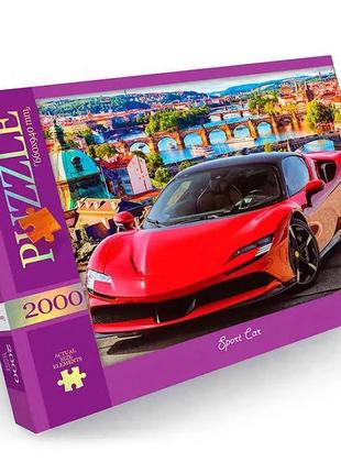 Пазл "sport car" danko toys c2000-01-10, 2000 ялин.
