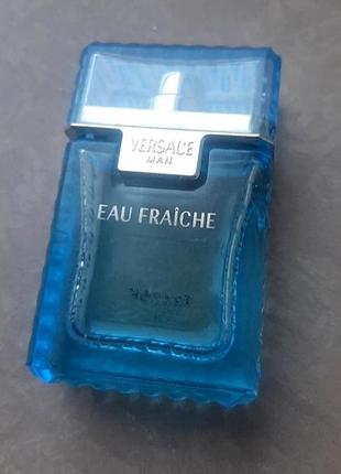 Миниатюра флакон eau fraiche versace man 5 ml остаток парфюм духи туалетная вода коллекц