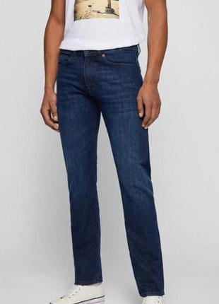 Джинсы hugo boss slim fit jeans in cotton mix - delaware bc-l-p 10208805 04-50471014
