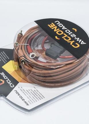 Набор для подключения второго канального усилителя cyclone aw-210 agu