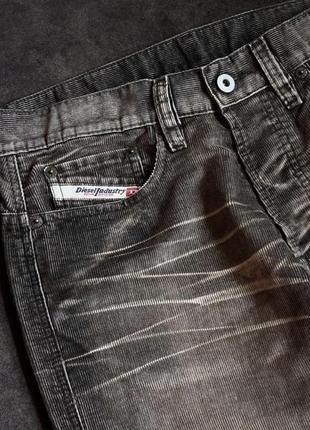 Вільветові джинси diesel industry denim division оригінальні2 фото