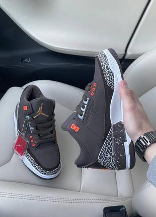 Jordan 3 retro fear pack 2023 5