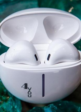 Бездротові навушники 4you mensa bluetooth 5.3 white