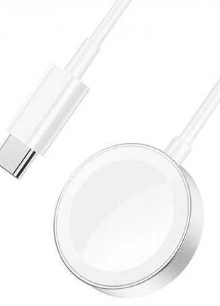 Бездротовий зарядний пристрій hoco cw39c white