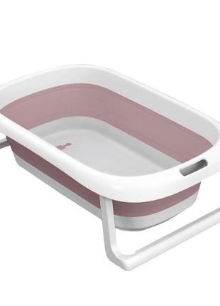 Дитяча складана ванна bestbaby bd-318 pink ve-33