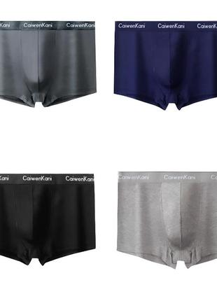 Набор из 4 шт трусов мужских боксеров caiwen kani 2022 в подарочной коробке l ve-33