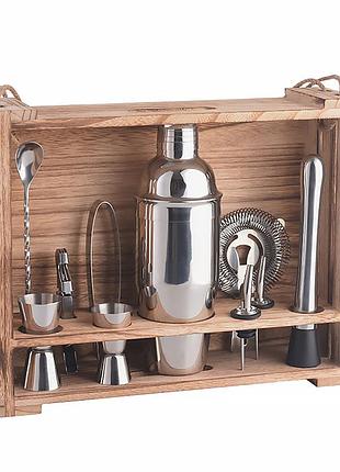 Набор для бара 11 предметов creation kk11-16 с подставкой ve-33