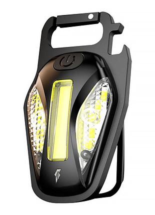 Компактный магнитный фонарик bl-s030 3в1 ve-33