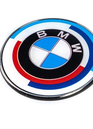 Юбилейная эмблема 78мм (задняя) для bmw 5 серия e-39 1996-2003 гг