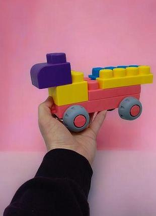 Конструктор гумовий "soft building blocks", 12 деталей 3