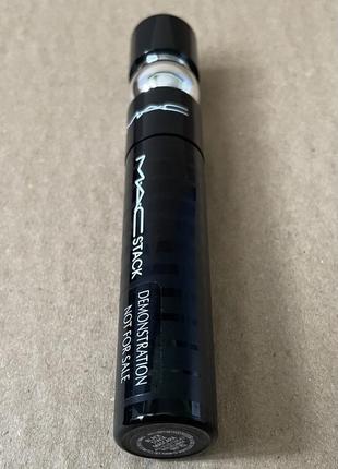 Mac stack mega mascara brush, тушь для ресниц, black stack