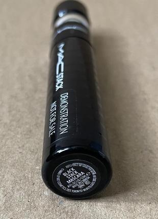 Mac stack mega mascara brush, тушь для ресниц, black stack