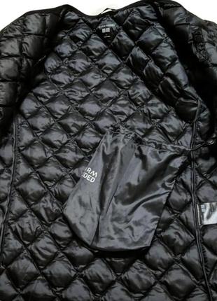 Стеганая куртка uniqlo pufftech теплая с подкладкой6 фото