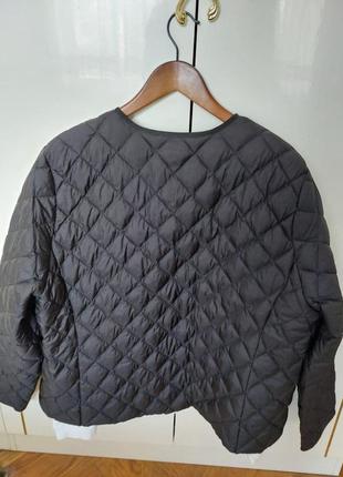 Стеганая куртка uniqlo pufftech теплая с подкладкой8 фото