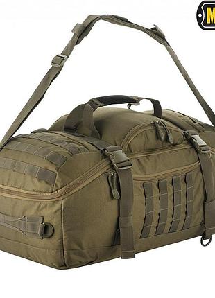 M-tac сумка-рюкзак hammer ranger green, тактический баул, военный рюкзак 55л, армейский рюкзак олива походной