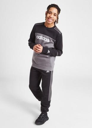 Спортивный костюм adidas color block crew fleece junior