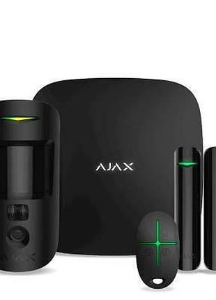 Комплект охоронної сигналізації ajax starterkit cam black