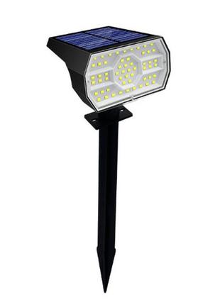 Світильник, нічник для вулиці на сонячній батареї холодне світло 56 льод