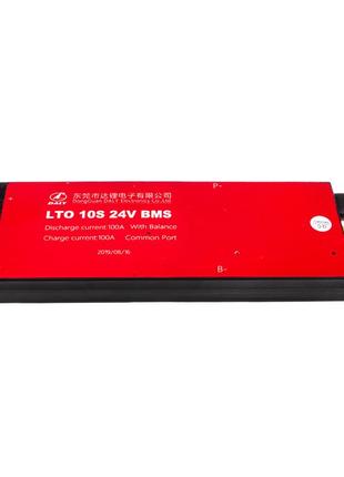 Bms плата lto 24v 10s 100a симметрия