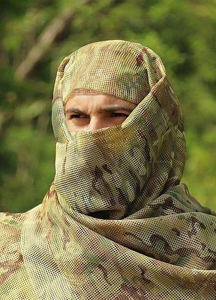 Маскувальний шарф-сітка sfvs 2.0 multicam (8081), l