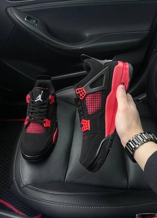 Jordan 4 red thunder2 фото