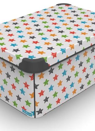 Контейнер qutu style box colored stars, 10л