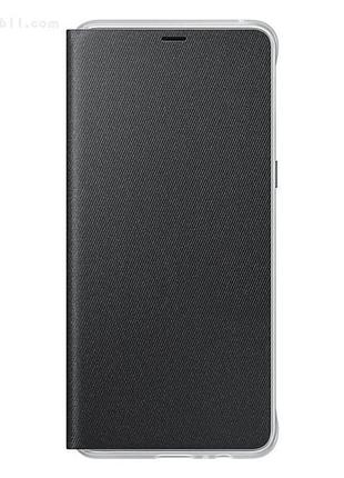 Чехол neon flip для samsung galaxy a8 2018 (a530) orchid black original 100%