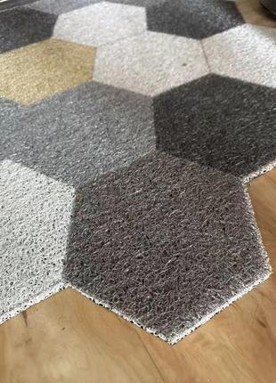 Придверный коврик соты размер 70*120см