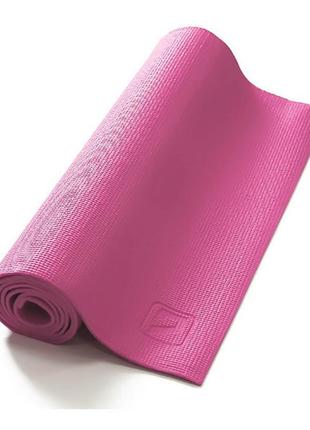 Коврик для йоги pvc yoga mat розовий уні 173x61x0.4см