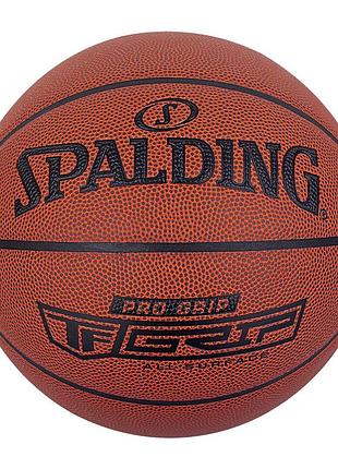 М'яч баскетбольний spalding pro grip помаранчевий уні 7 арт76874z
