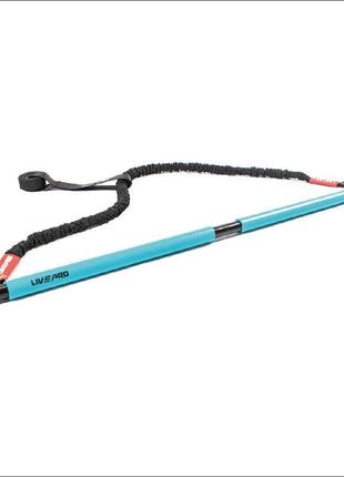 Тренажер для функціонального тренінгу resistance bar set синій, чорний уні 110x2.5см