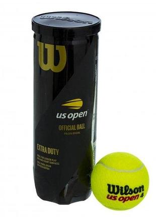 М'ячі для тенісу wilson us open 3-ball