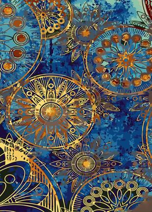 Картина за номерами золоті прикраси 40х50см, термопакет, тм стратег, україна