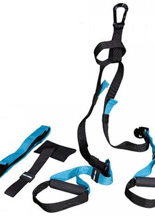 Петлі trx cross suspension trainer чорний/голубий уні 180-270см